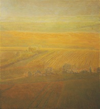Tas de bois, 1984. Pastel, 147x160 cm